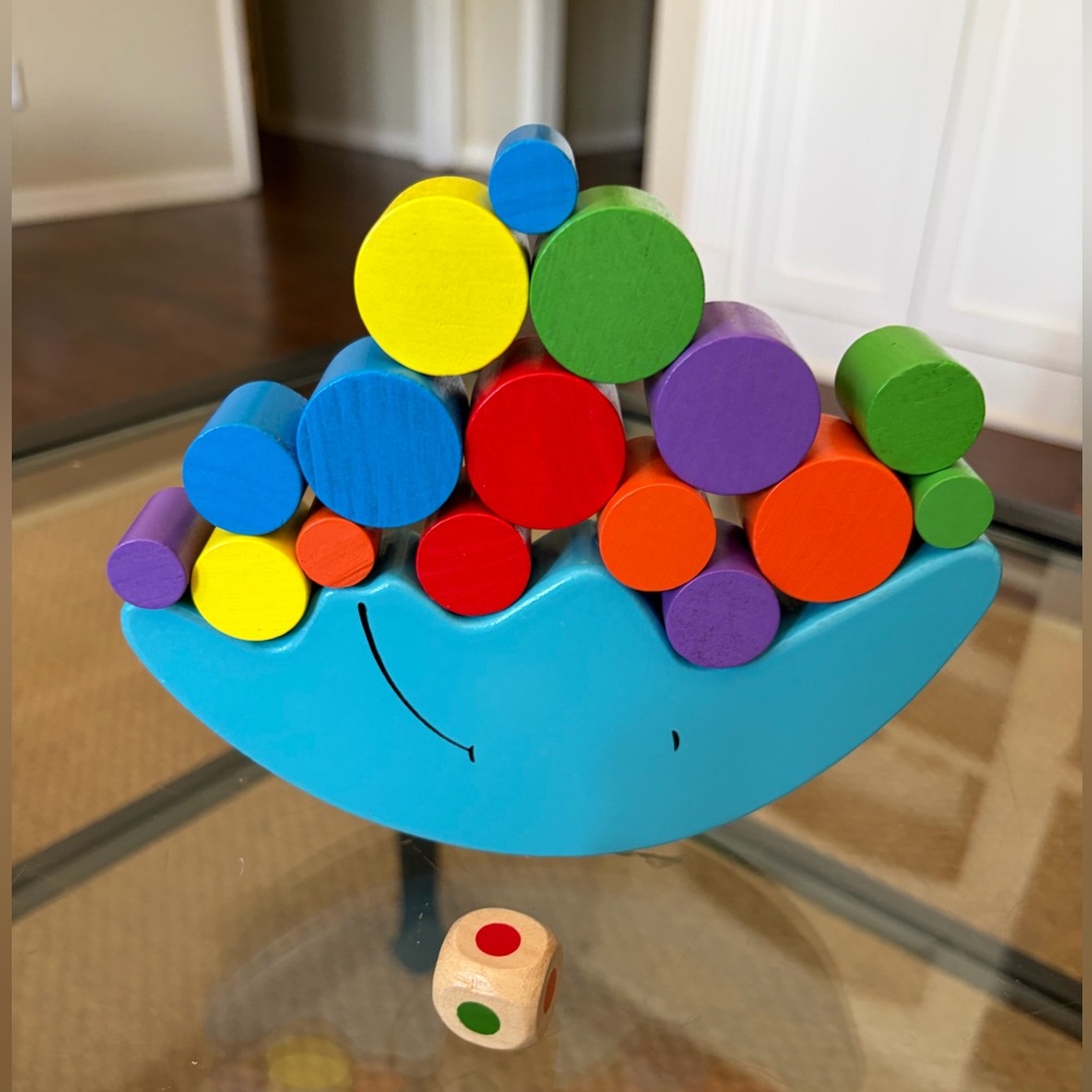 Moon balance kids game